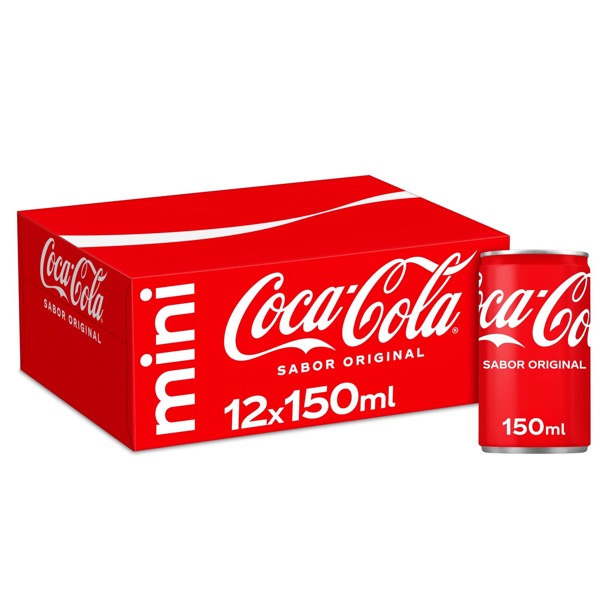 REFRIGERANTE COM GÁS COCA-COLA ORIGINAL LATA 12X0.15L