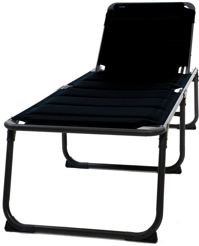 Travellife Barletta Relax Liegestuhl schwarz