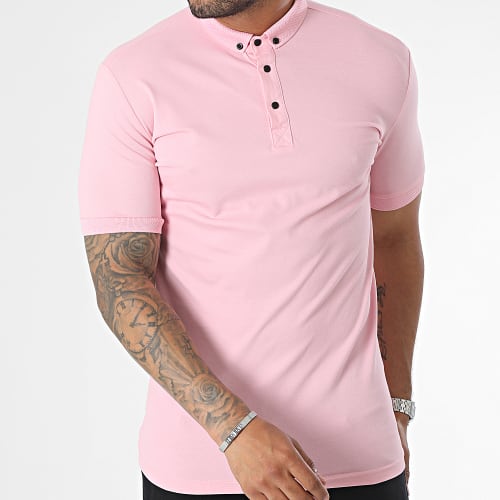 Polo Manches Courtes Rose