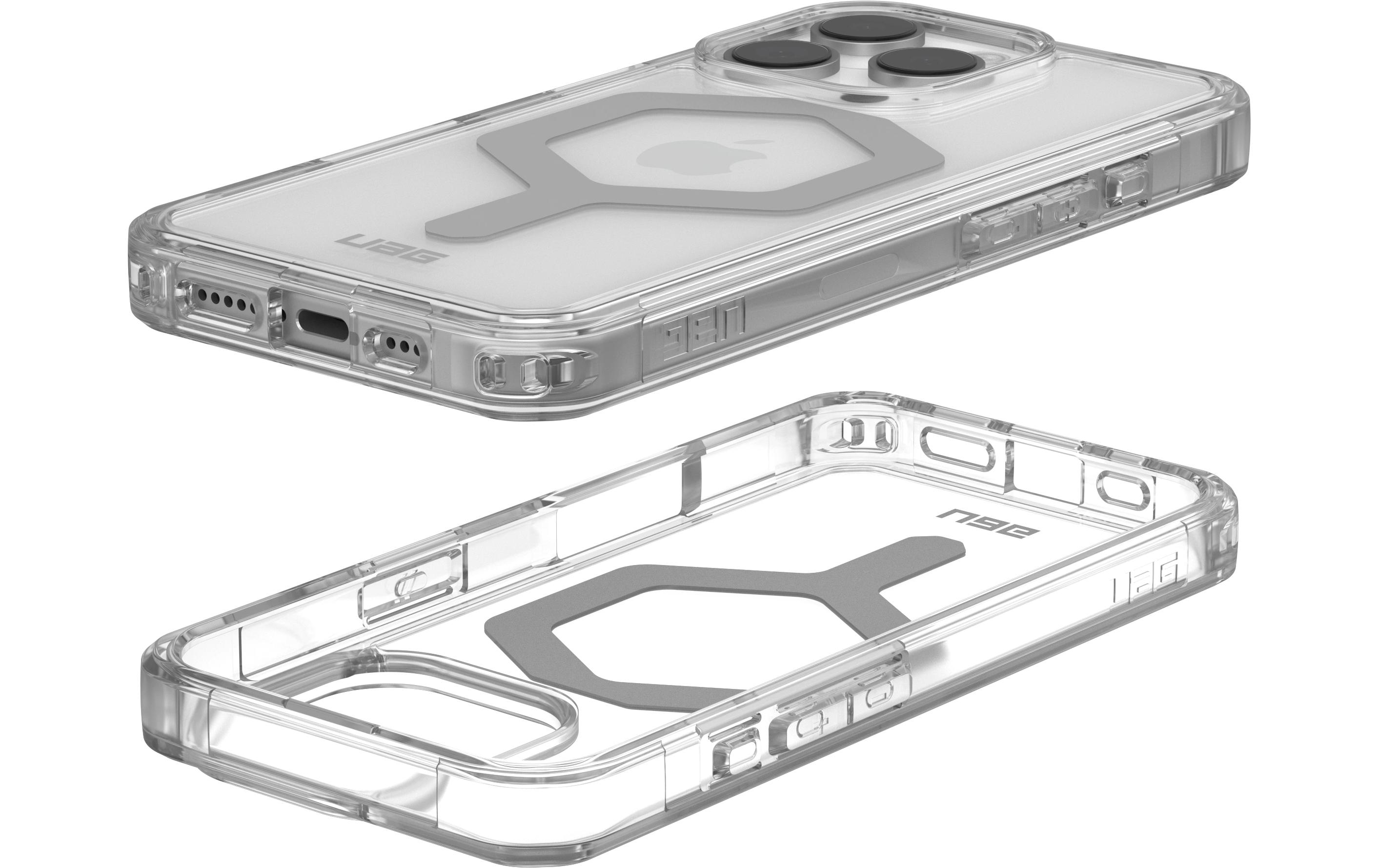Back Cover Plyo MagSafe Apple iPhone 16 Pro Ice/SilverSchutzhülle für das Apple iPhone 16 Pro