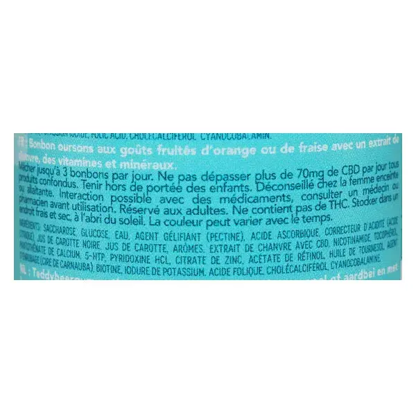 Kaya Anxiety and Mood Swings Happy Gummies CBD 10mg 30 unidades