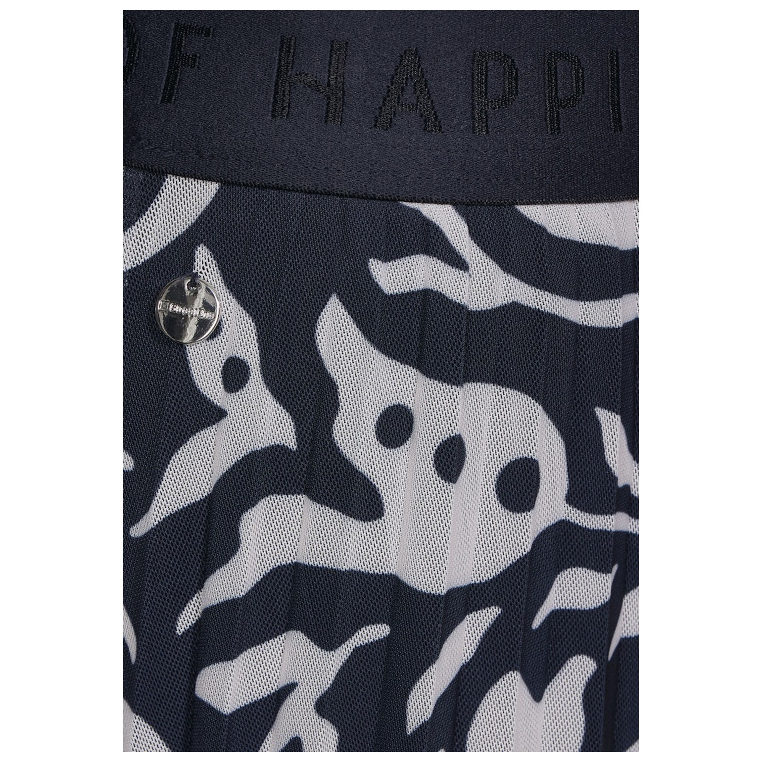 Street One Mesh Plissée Skirt_print