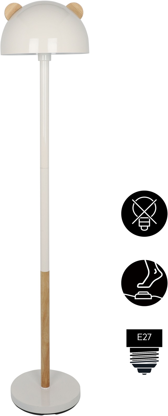 GOODproduct Stehlampe »Alinn« E27 1 Stk.