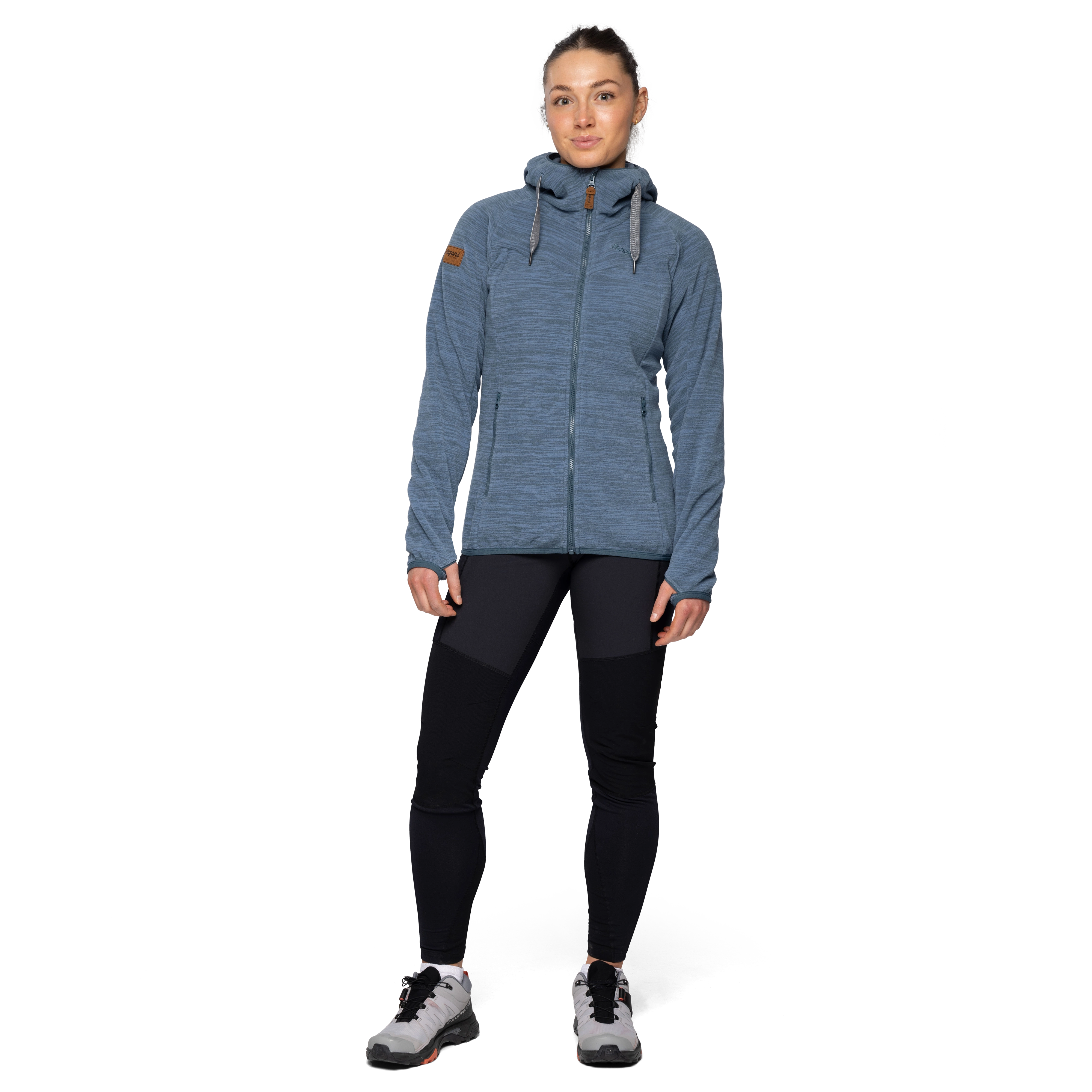 Hareid Fleece W Jacket Orion Blue