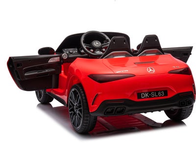 Mercedes Benz SL63 Elbil, Rød