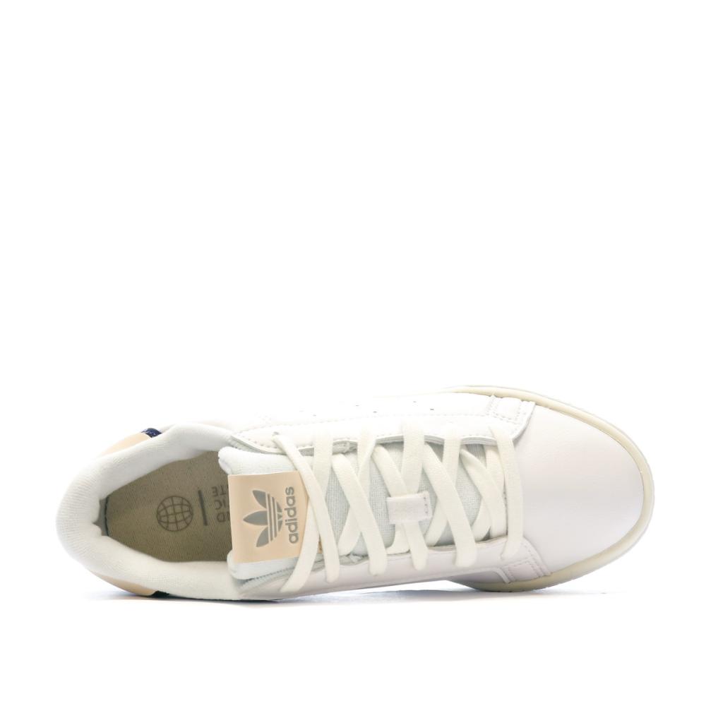 Adidas Baskets Blanches Femme Adidas Court Tourino Bold