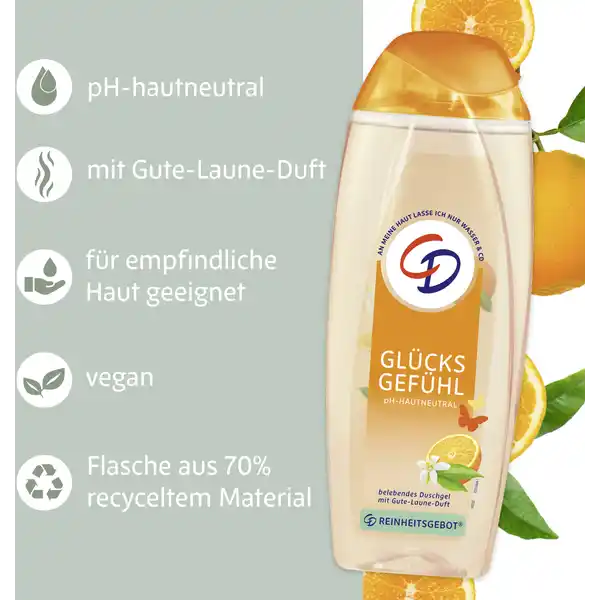 Duschgel Glücksgefühl