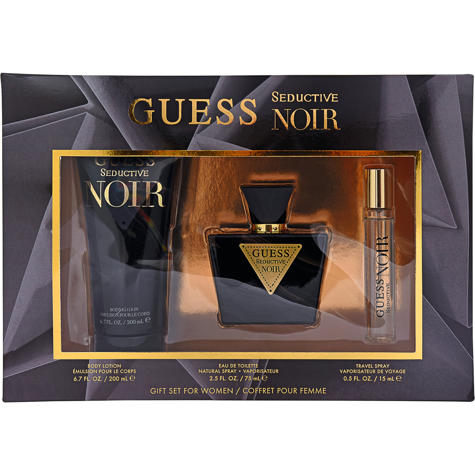 Guess Seductive Noir For Woman Duftset, 3-teilig