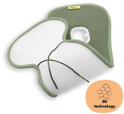AeroMoov GRB  Ventilerende Sittepute, Moss Green