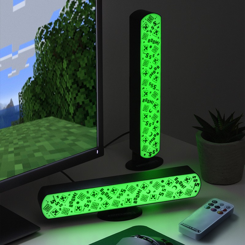 Minecraft Light Bar Set of 2 with Remote