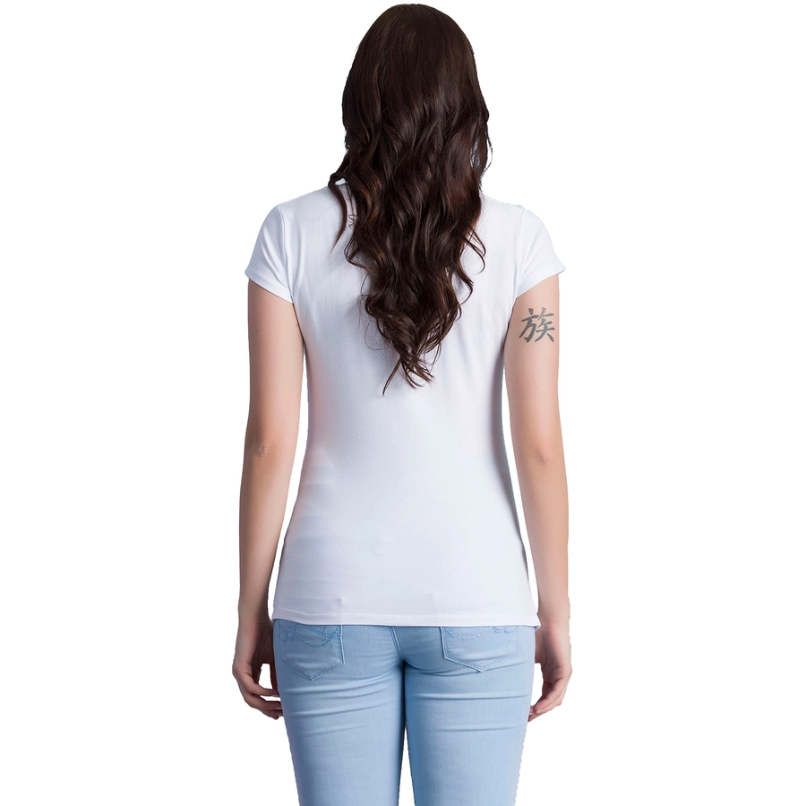 M.M.C. Umstandsshirt Hallo Lieblingsmensch mit Motiv Weiß