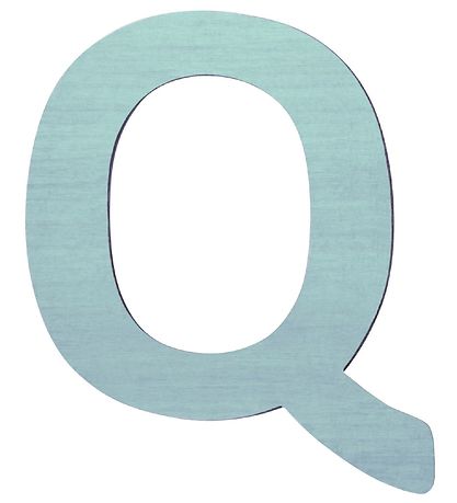 Sebra Holz Buchstaben - Q - Pastel Boy