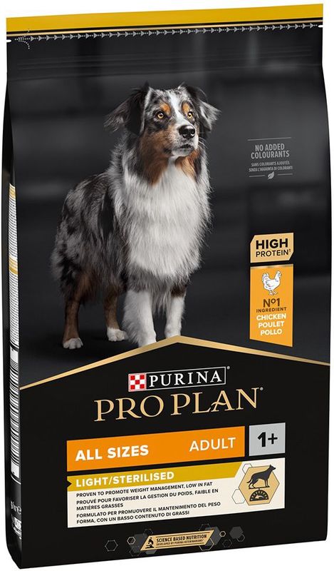 PURINA PRO PLAN - Hondenvoer - Licht/Steriliseer - 7 kg
