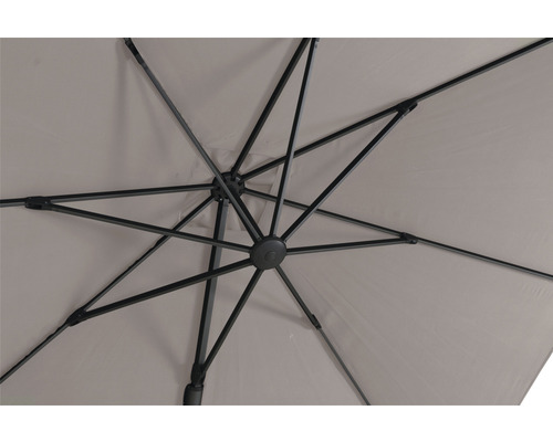 Siena Garden Califorina zweefparasol 300 x 300 cm taupe