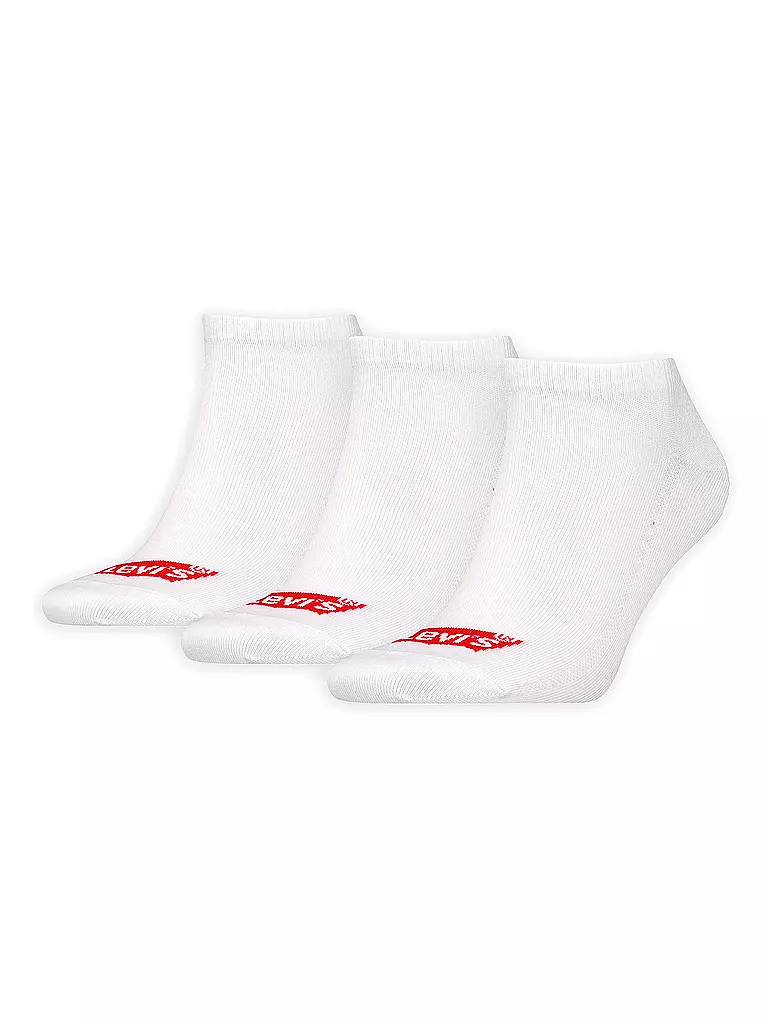 LEVI'S® Sneaker Socken 3er Pkg white weiss