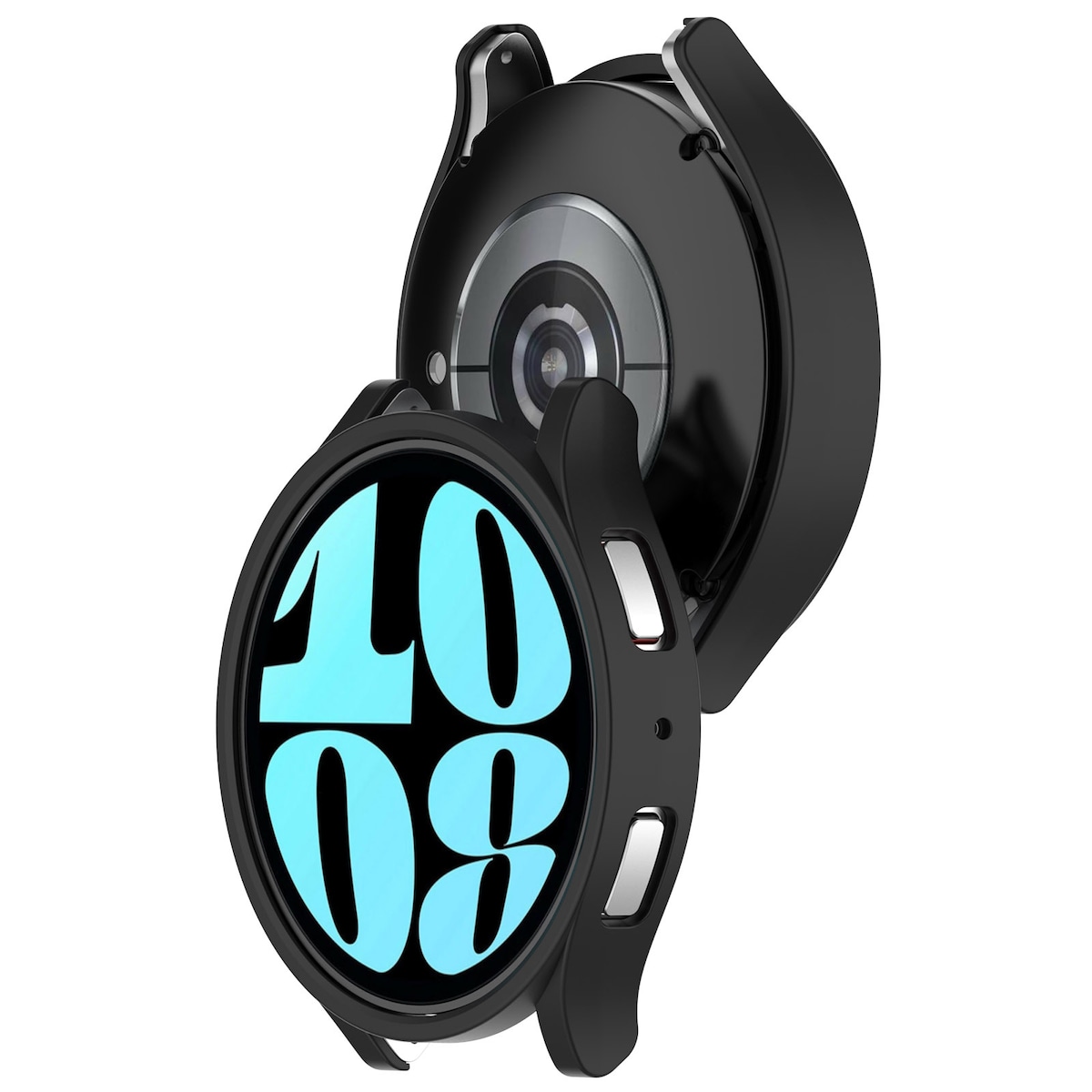 Støtsikkert beskyttelsesdeksel til Samsung Galaxy Watch 6 Sort 40 mm