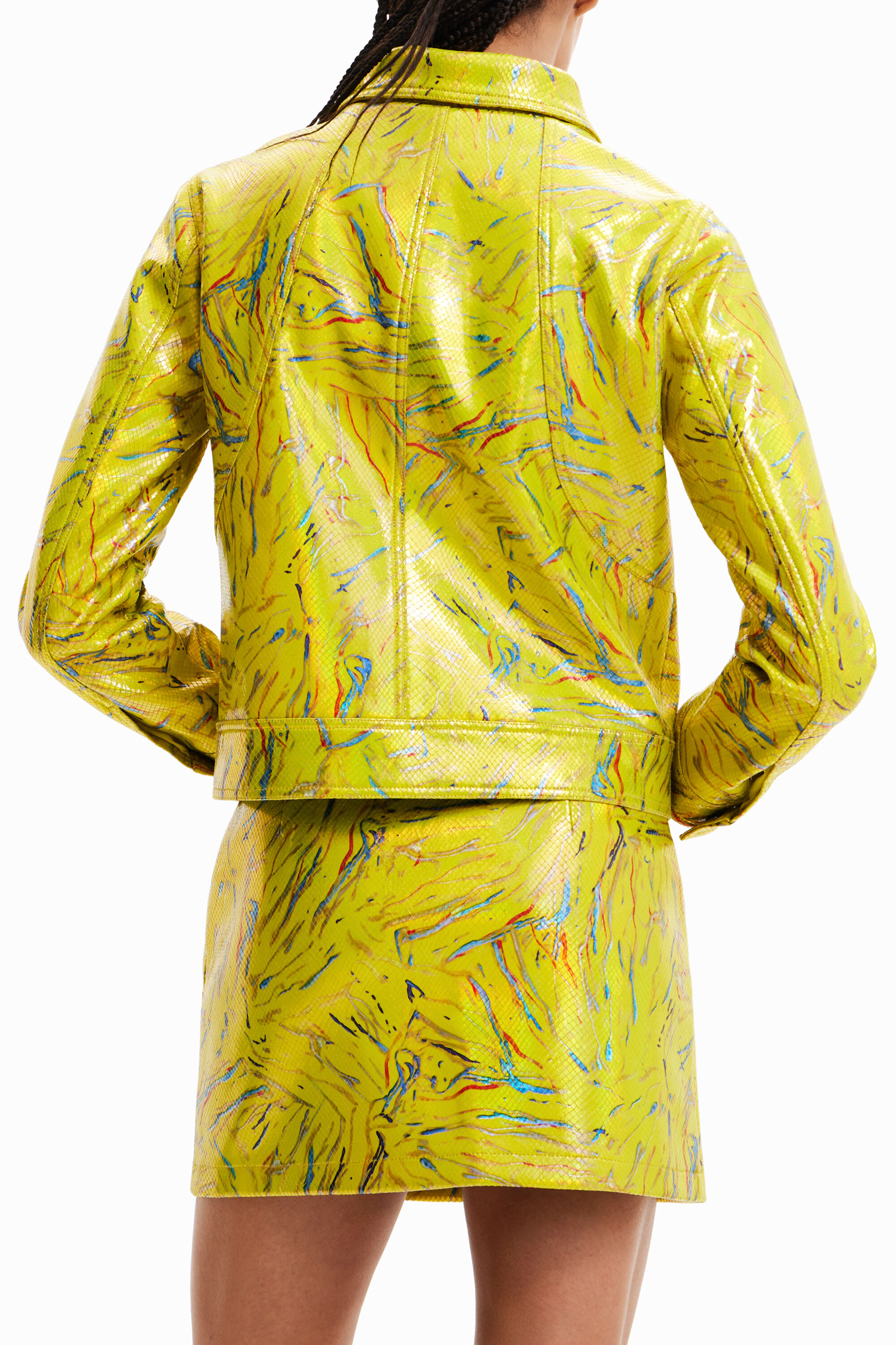 Chaqueta recta arty