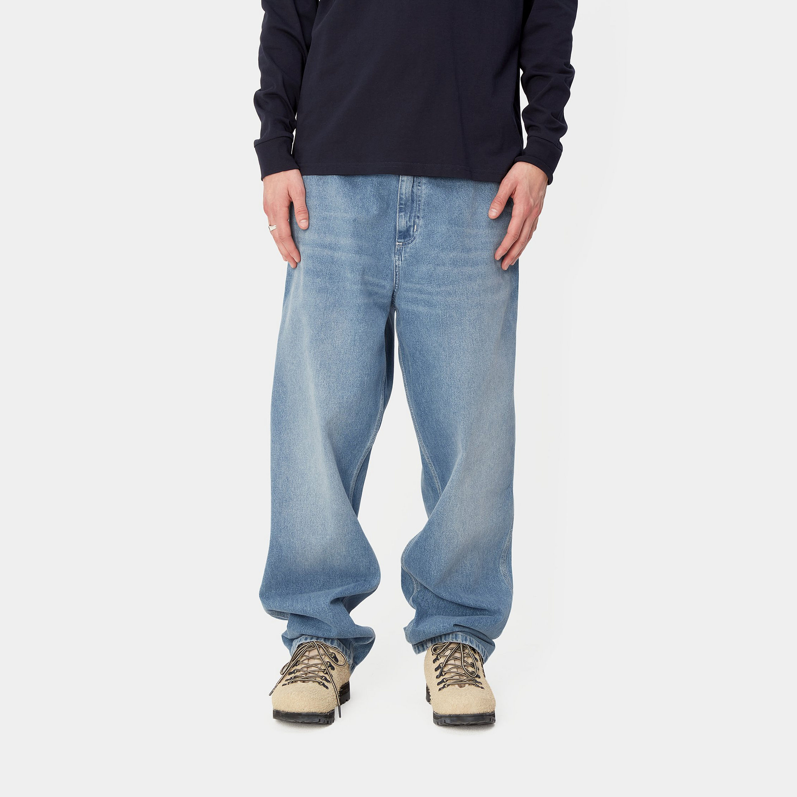 Carhartt WIP Simple Pant Denim Black Heavy Stone Wash