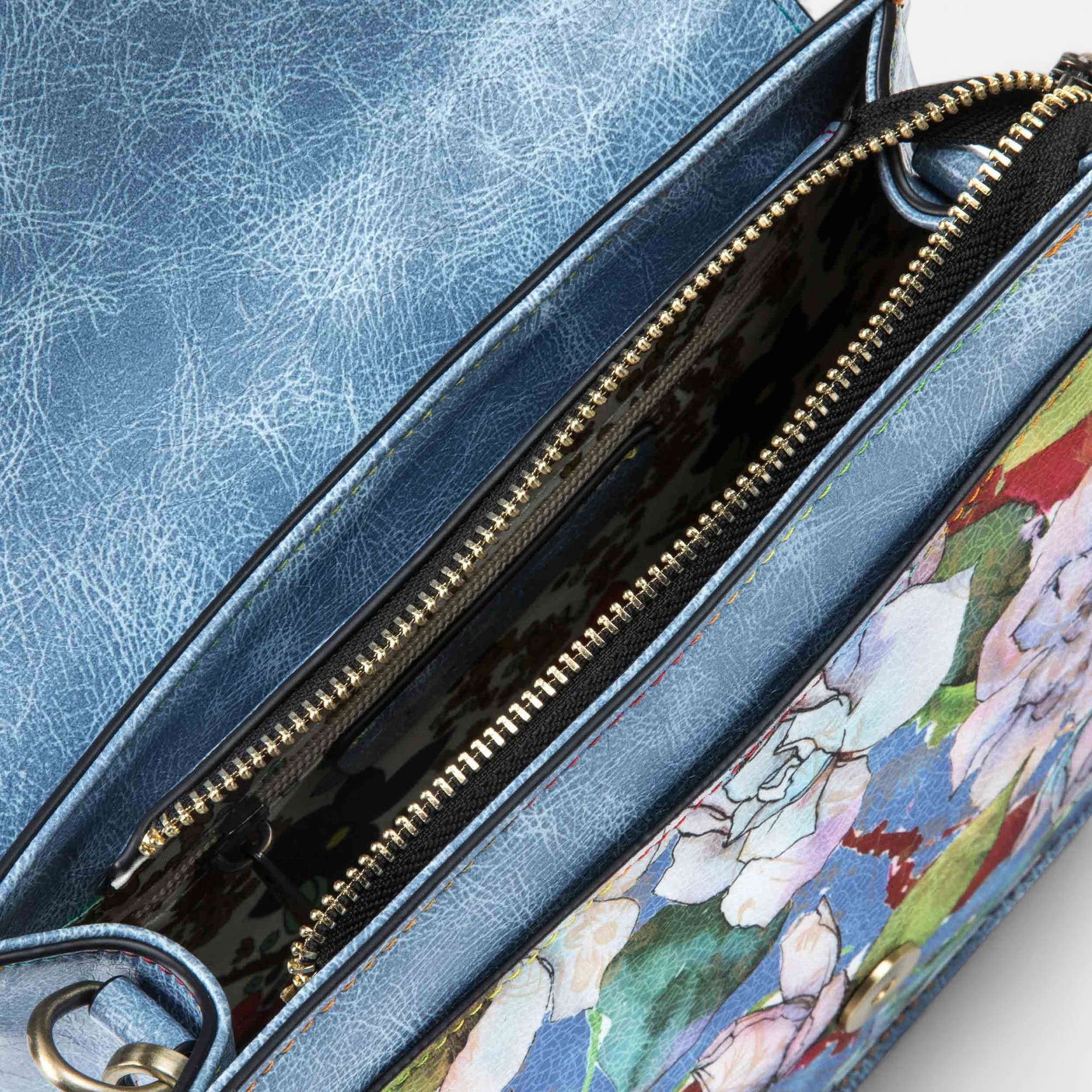 Sac bandoulière bleu