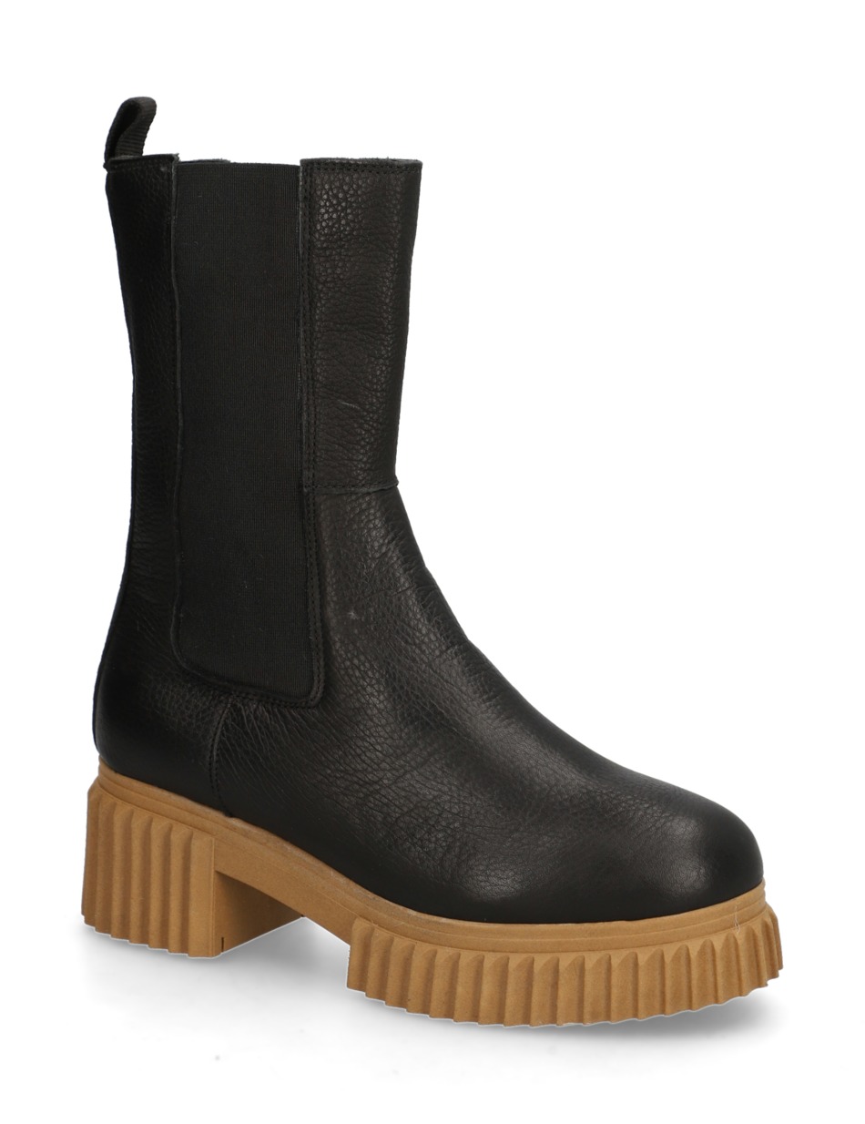 Glattleder Chelsea Boot