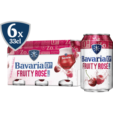 Bavaria 0.0% Fruity Rosé 6x330ML