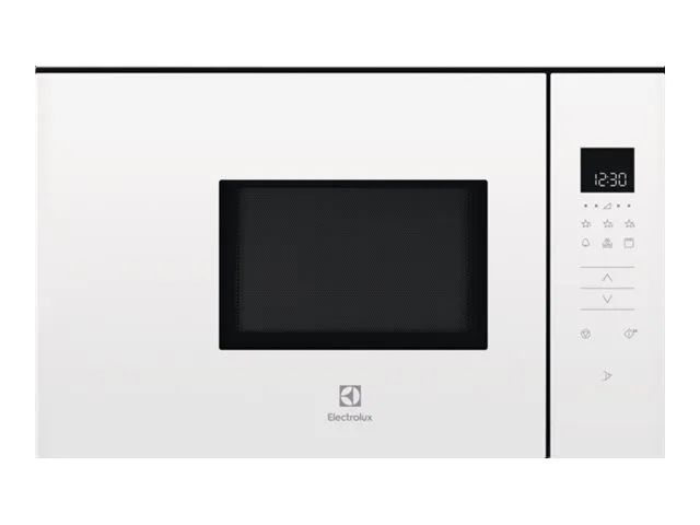 Electrolux 800 FLEX KMFD172TEW - Mikrobølgeovn med grill - til indbygning - 17 liter - 800 W - hvid