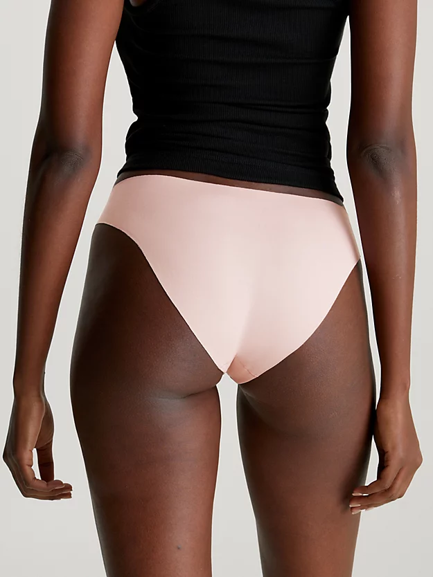 Conjunto de 3 Calcinhas Bikini Invisíveis de Algodão