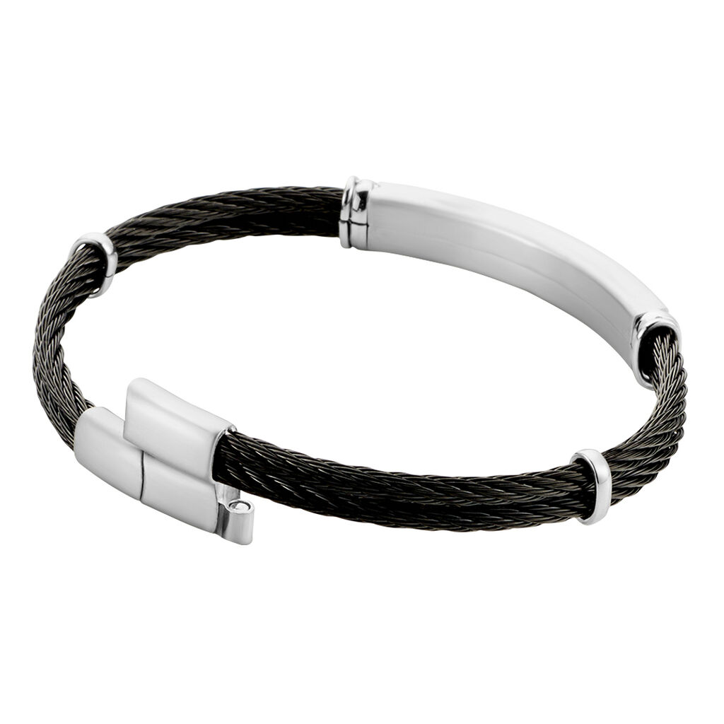Bracelet Oscar Acier Blanc