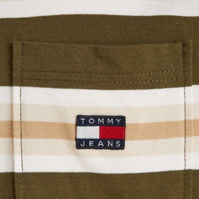 Tee-shirt à manches courtes homme Tjm Reg Flag Stripe TOMMY HILFIGER