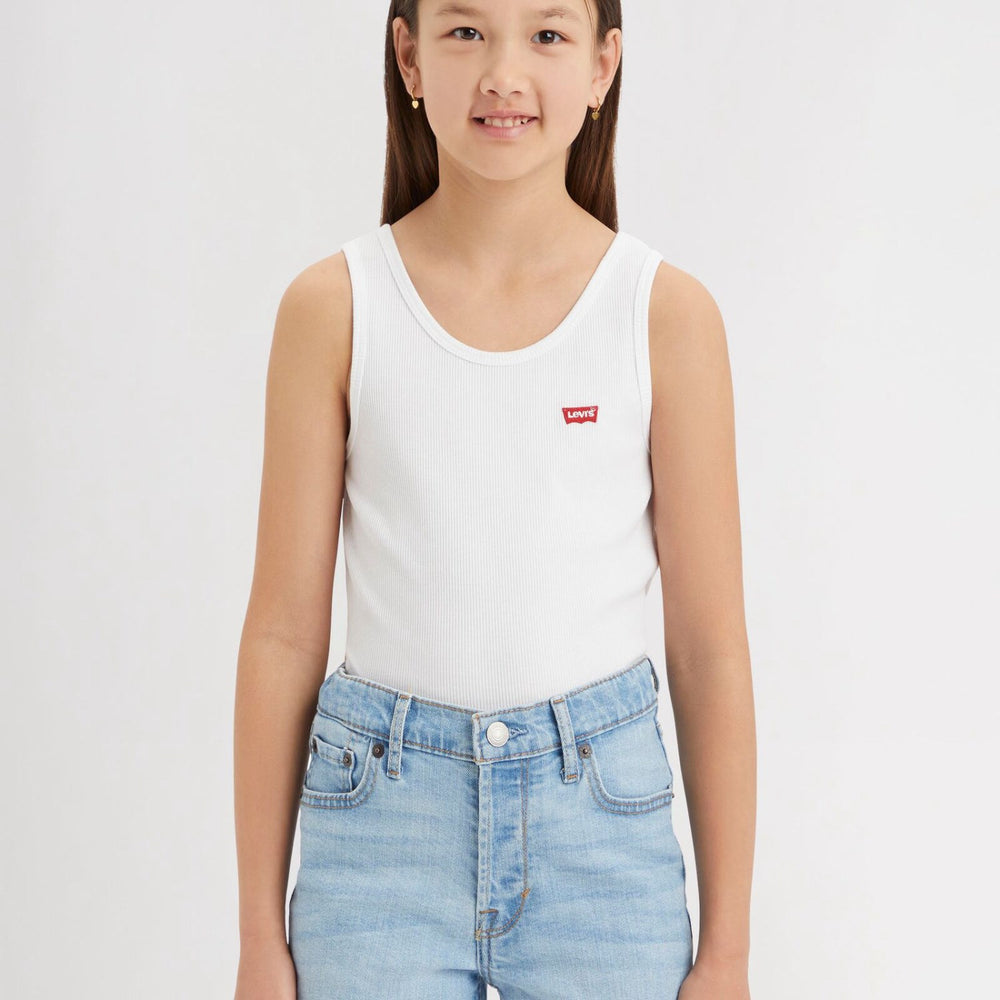 Køb Levi's Bright White Lvg Meet Og Greet Ribbed Tank Top