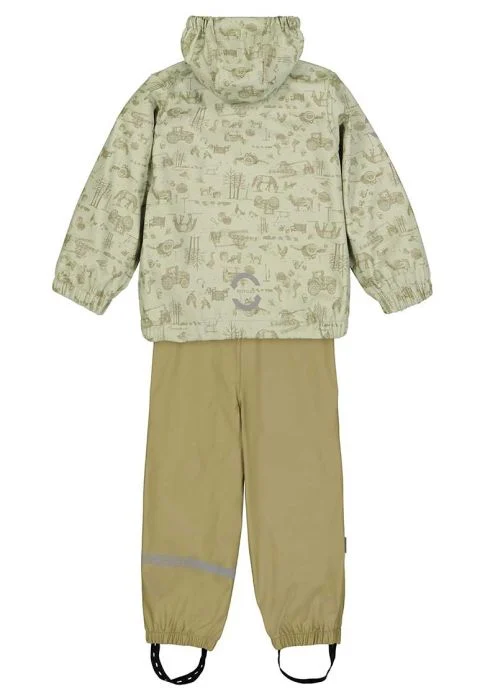 PU Rain Set AOP Recycled regnsæt