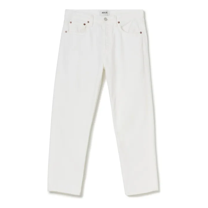 Agolde Jean Parker Coton Bio | Milkshake