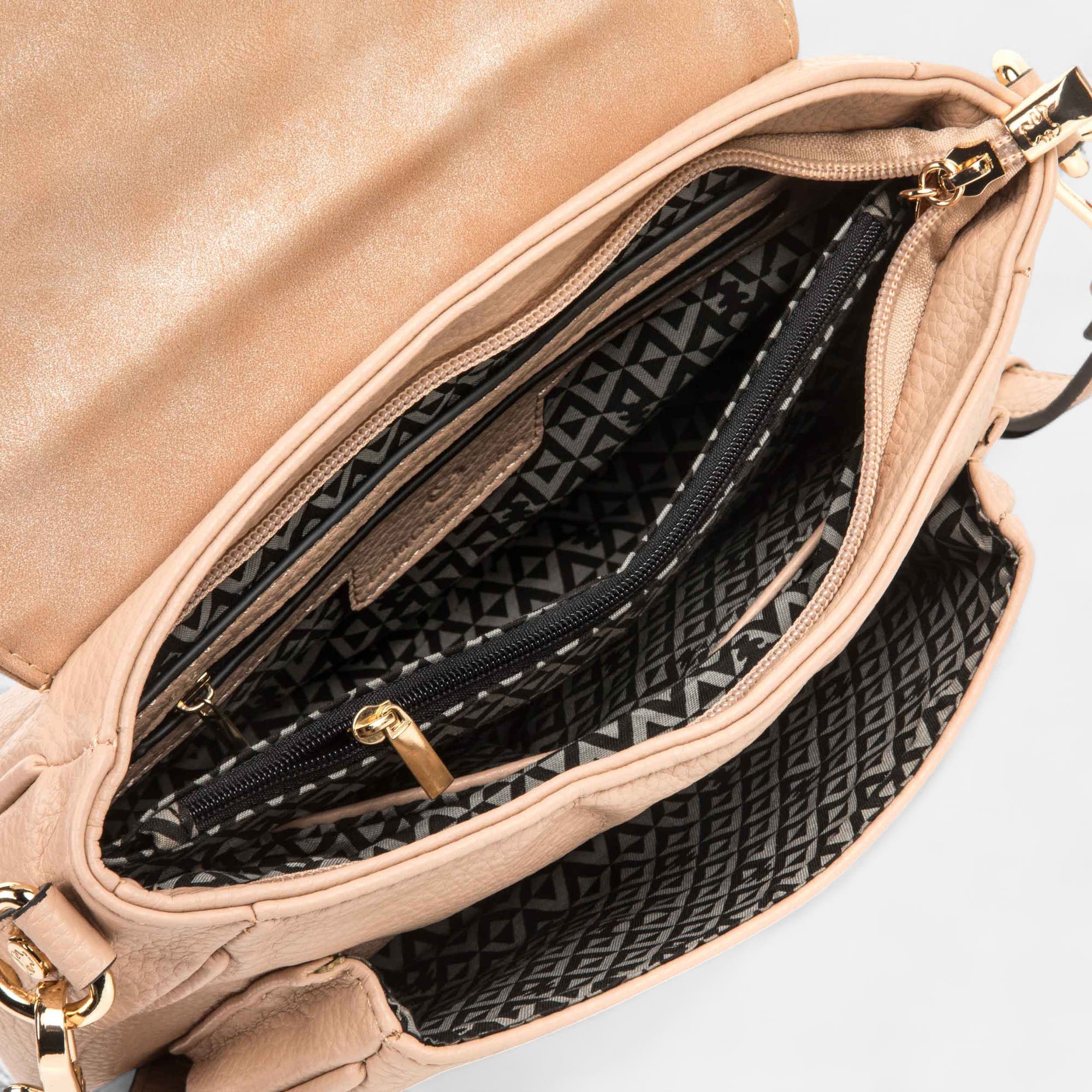 Sac bandoulière rose