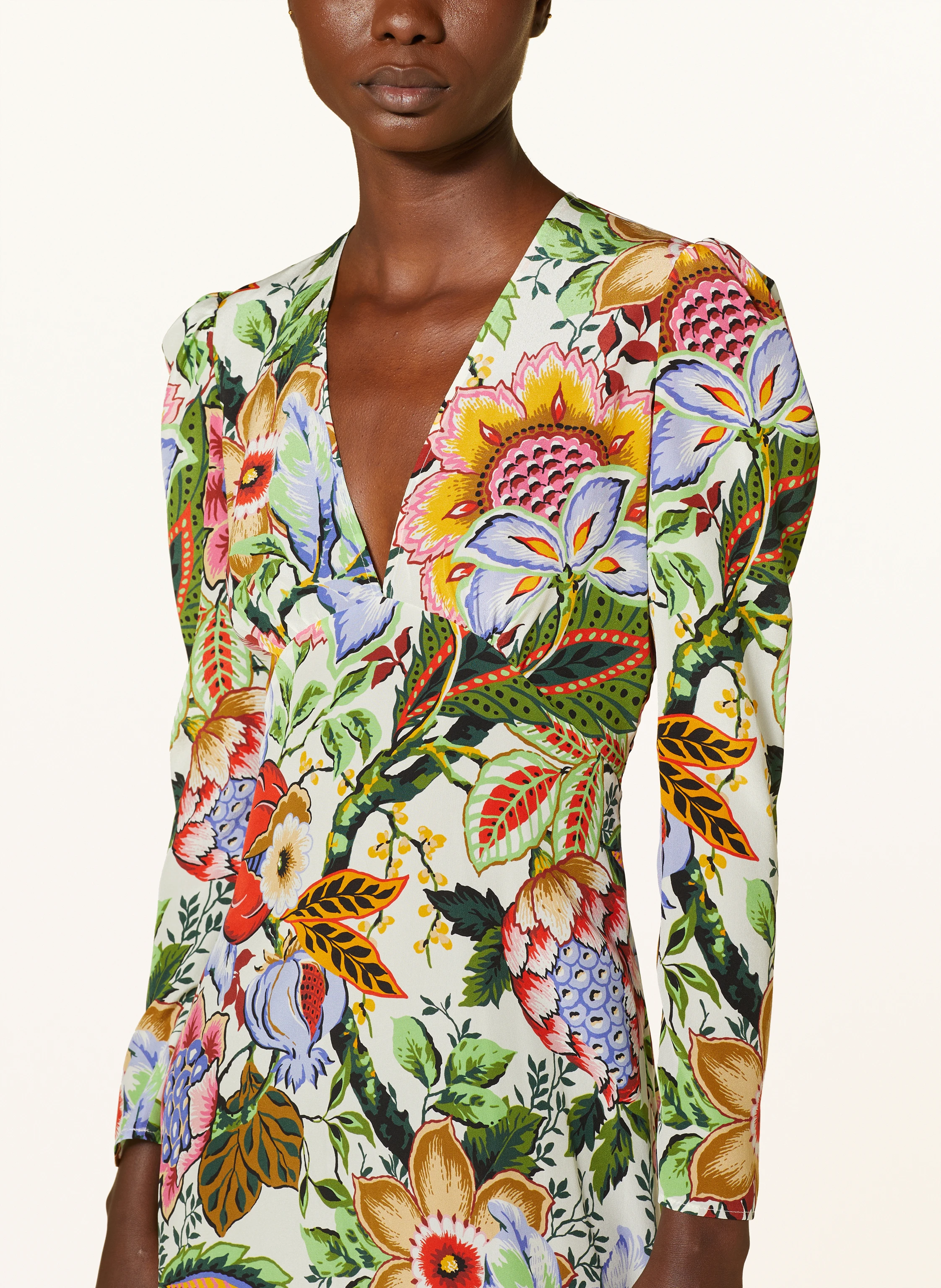 ETRO Seidenkleid mit 3/4-Arm