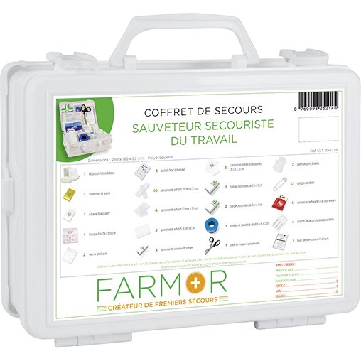 Coffret de secours Sauveteur Secouriste du Travail