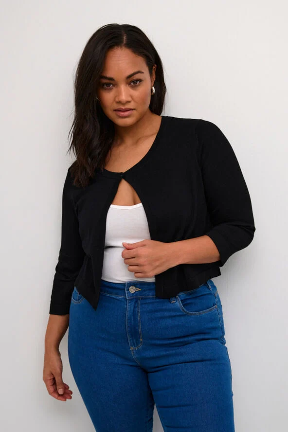 Kaffe Astrid bolero Sort