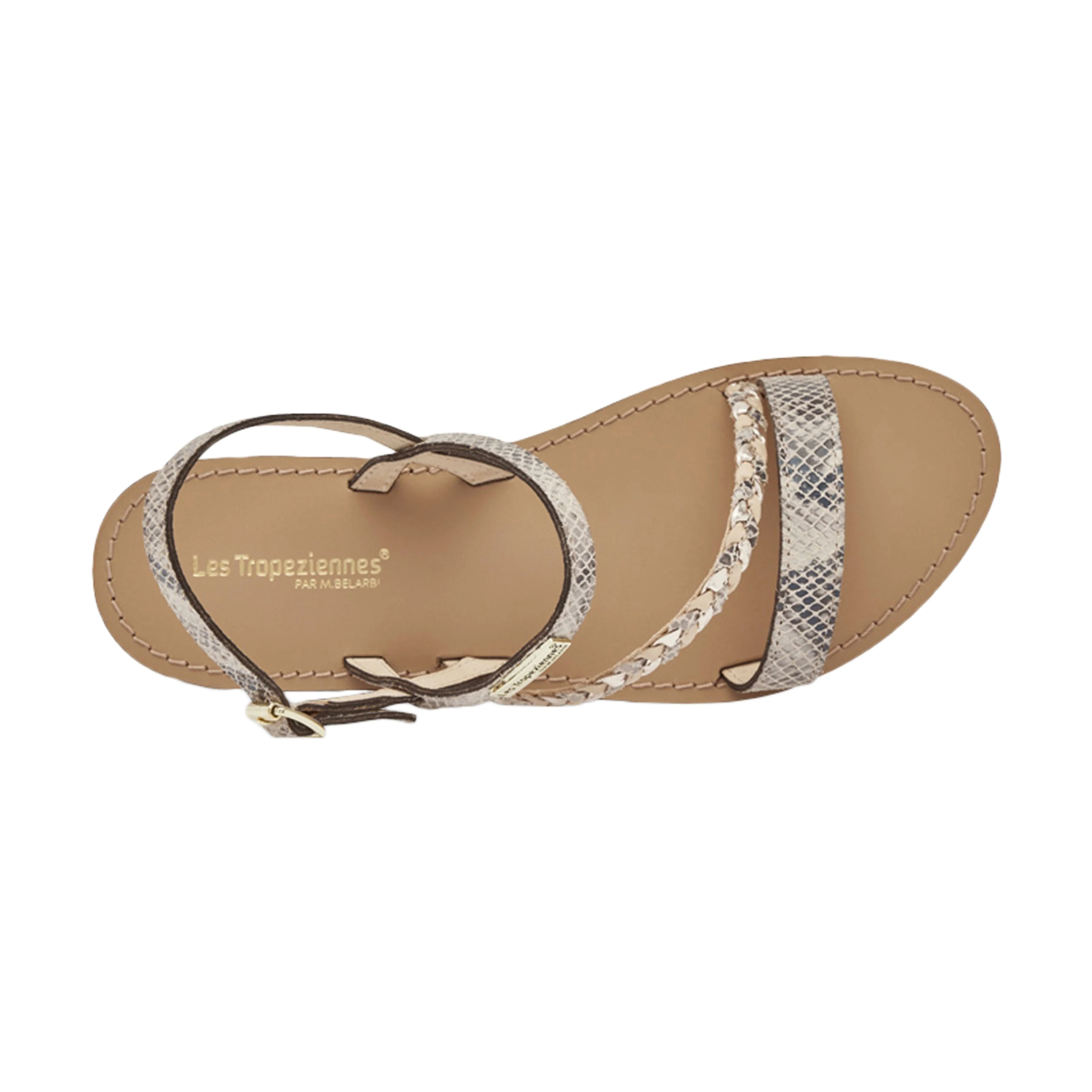 Sandales cuirpar m.belarbi batresse | Beige