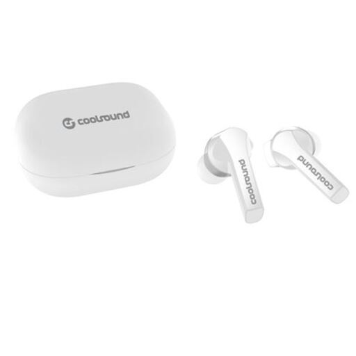 Fones de ouvido intra-auriculares Auriculares TWS V11 Touch Bluetooth 5.0 Coolsound brancos