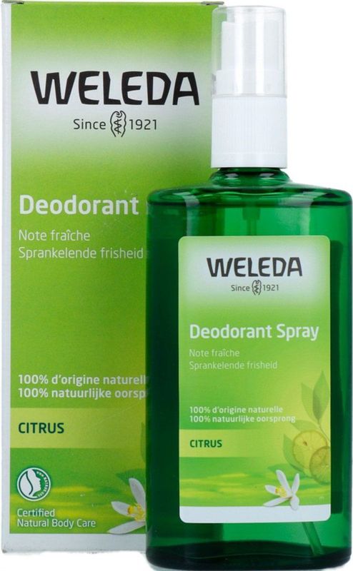 Weleda - Citrus - Deodorant Spray - 100ml - Natuurlijke Frisheid