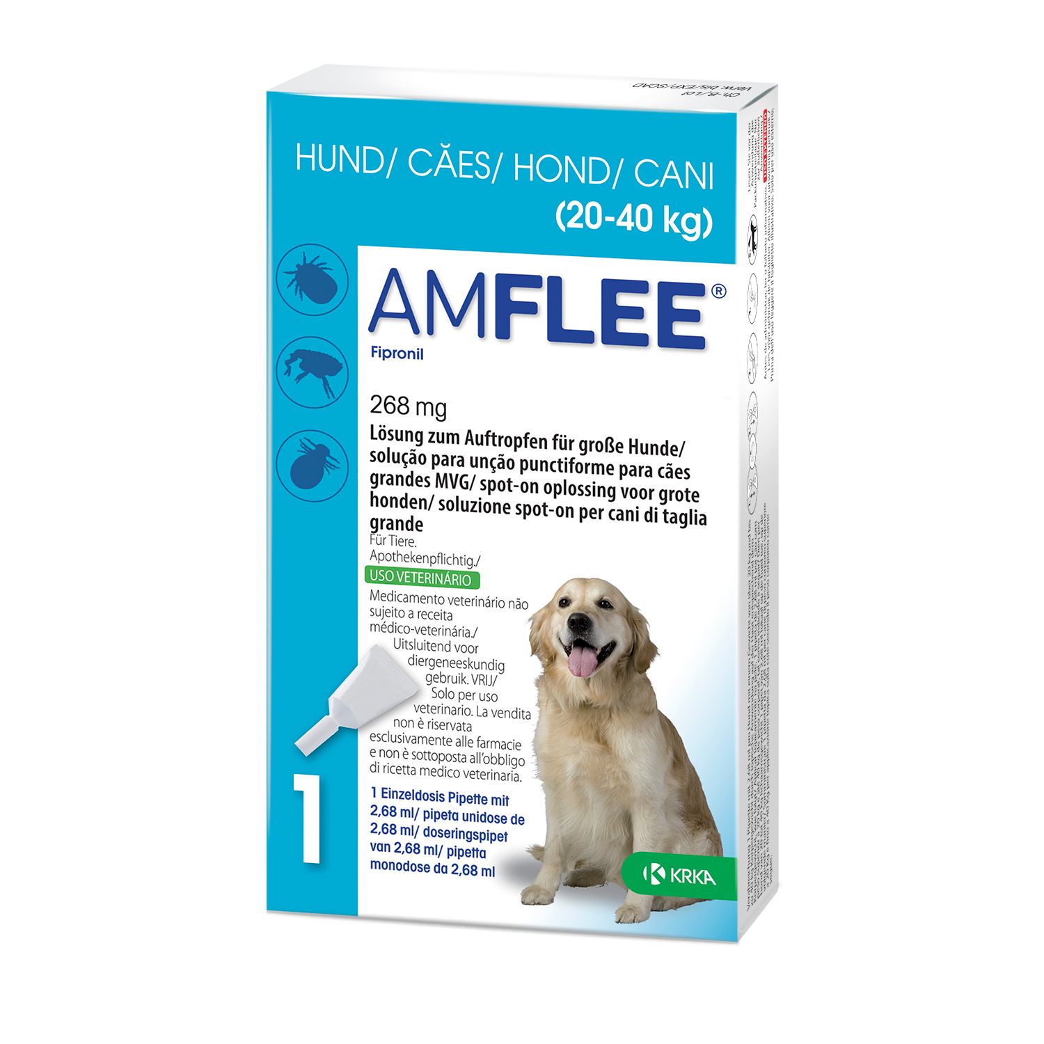 Amflee® 268 mg für große Hunde