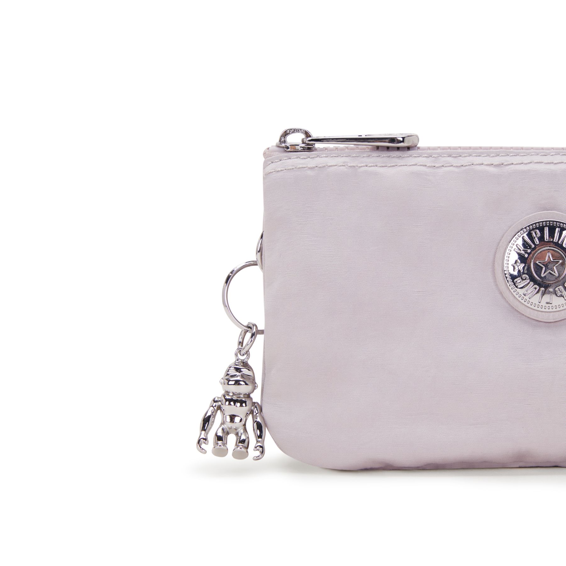 CREATIVITY L Grande pochette multi-usage avec 3 poches - Gleam Silver
