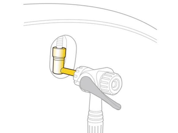 Zipp Ventiladapter, Presta