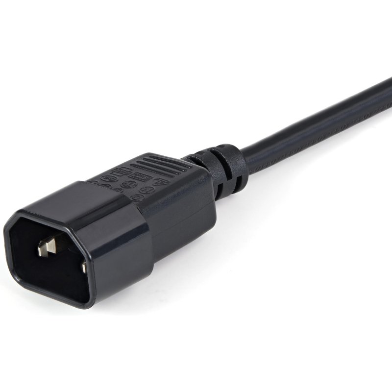 StarTech.com Câble / Cordon d'extension d'alimentation standard C13 vers C14 de 1m - Mâle / Femelle