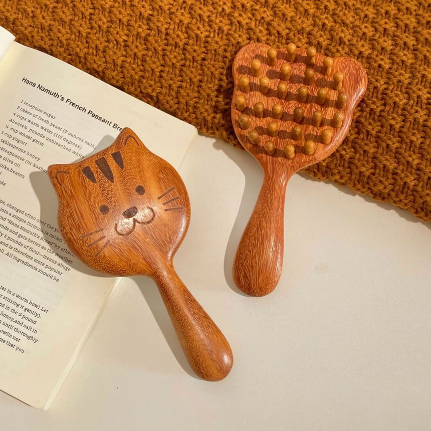 Tuhat - Houten hoofdmassager voor dieren (verschillende uitvoeringen)