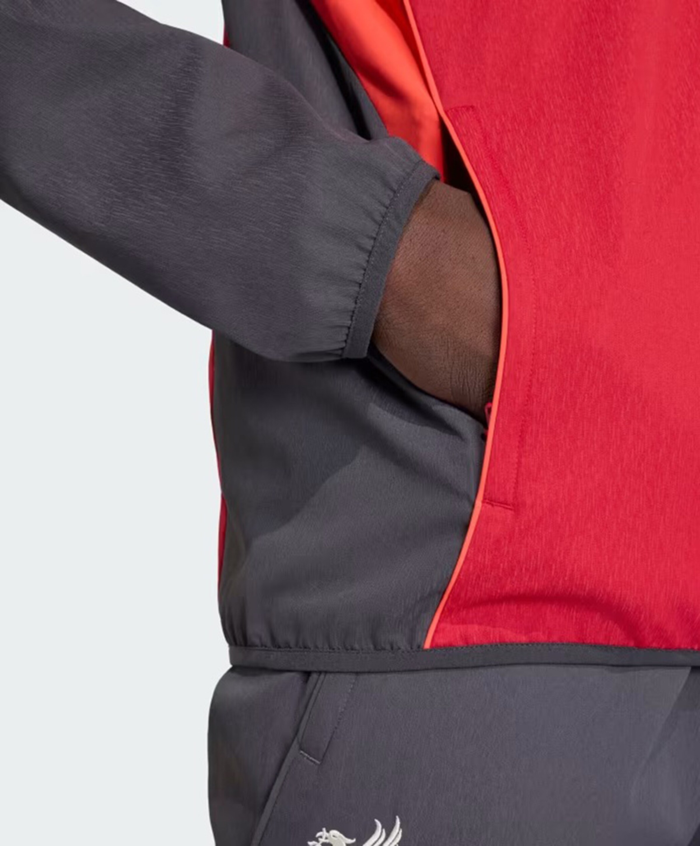 Adidas Heren jas rood