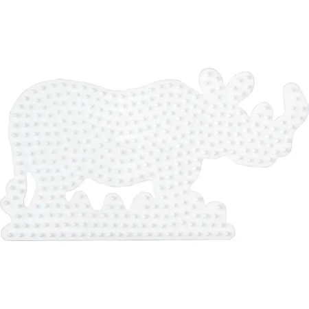 Hama Bügelperlen Stifteplatte Nashorn