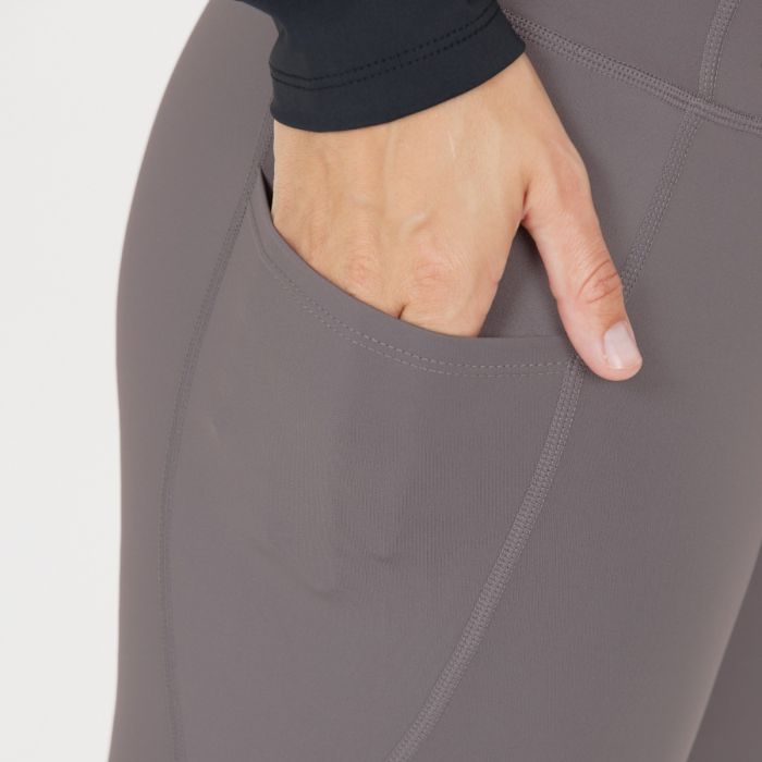 Endurance Dame Lange tights Tather Tights w/pocket Lilla