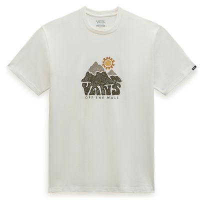 T-shirt manches courtes Vans Mountain View Marshmallow