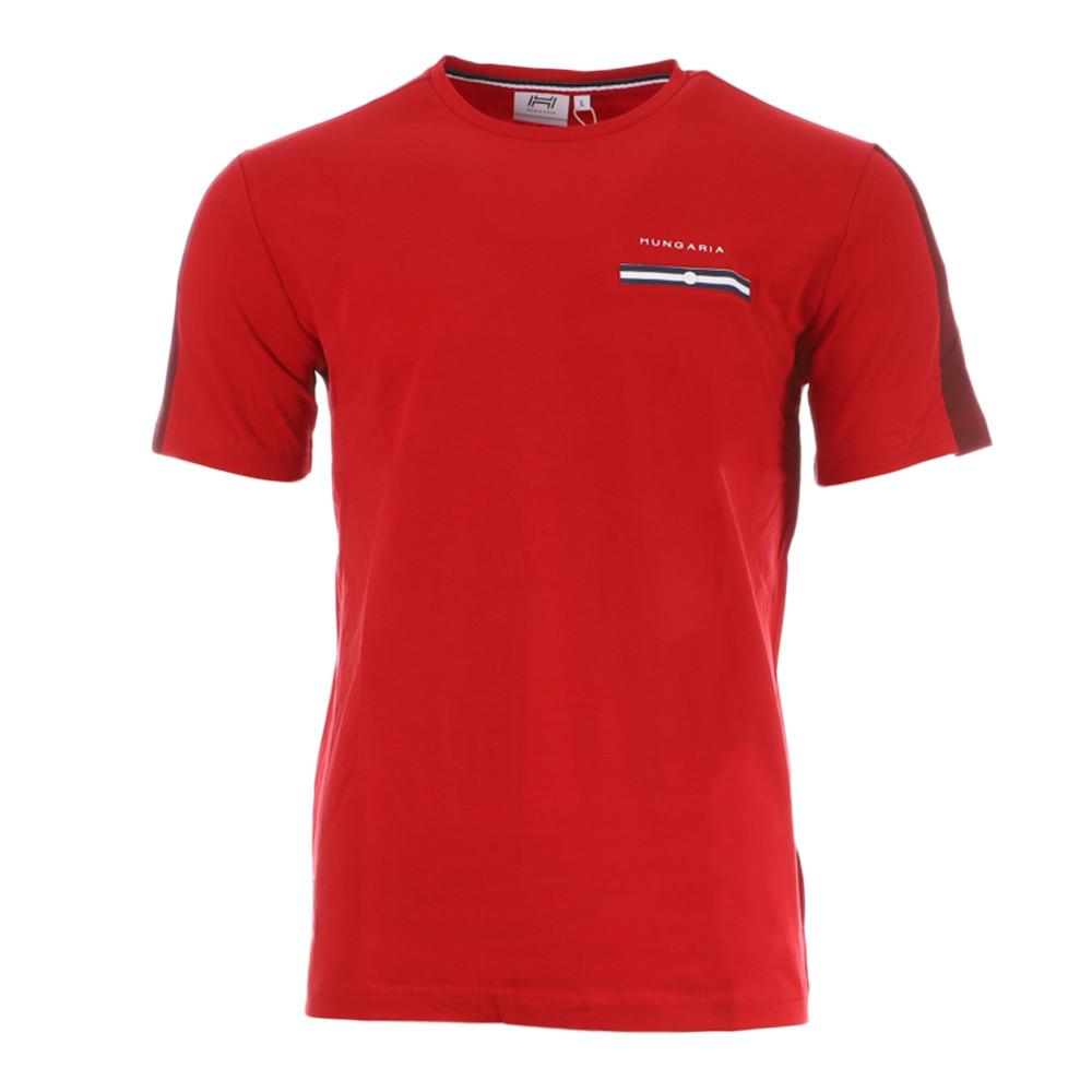 Hungaria T-shirt Rouge Homme Hungaria Talang