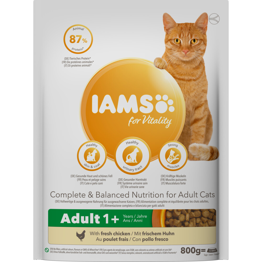 Iams Kat Adult Kip800 gr
